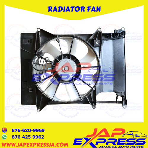 Radiator Fan Assy - Mazda Demio DJ5FS 2014 - 2019 - Jamaica Auto Parts ...