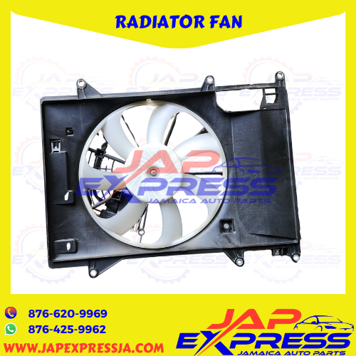 Radiator Fan Assy - Mazda Demio DJ5FS 2014 - 2019 - Jamaica Auto Parts ...